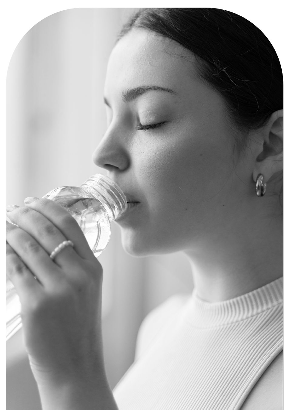 water filter with water splash